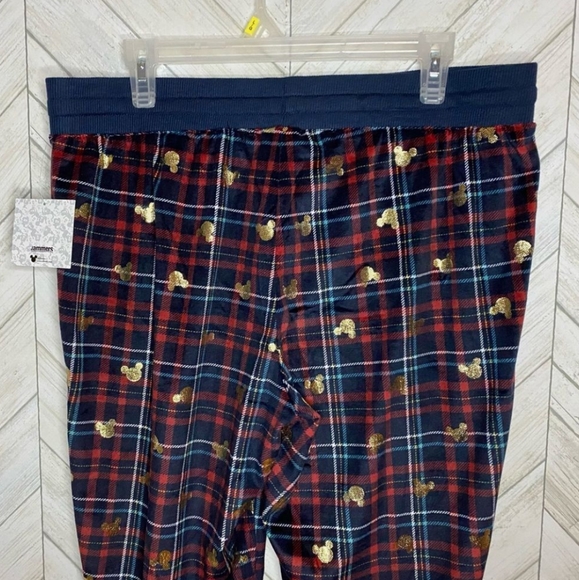 NEW Disney Mickey Mouse pj Pyjama bottoms sleep pants Teen Adult - Picture 6 of 7